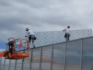 building a greenhouse