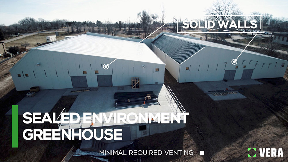 sealed environment greenhouse