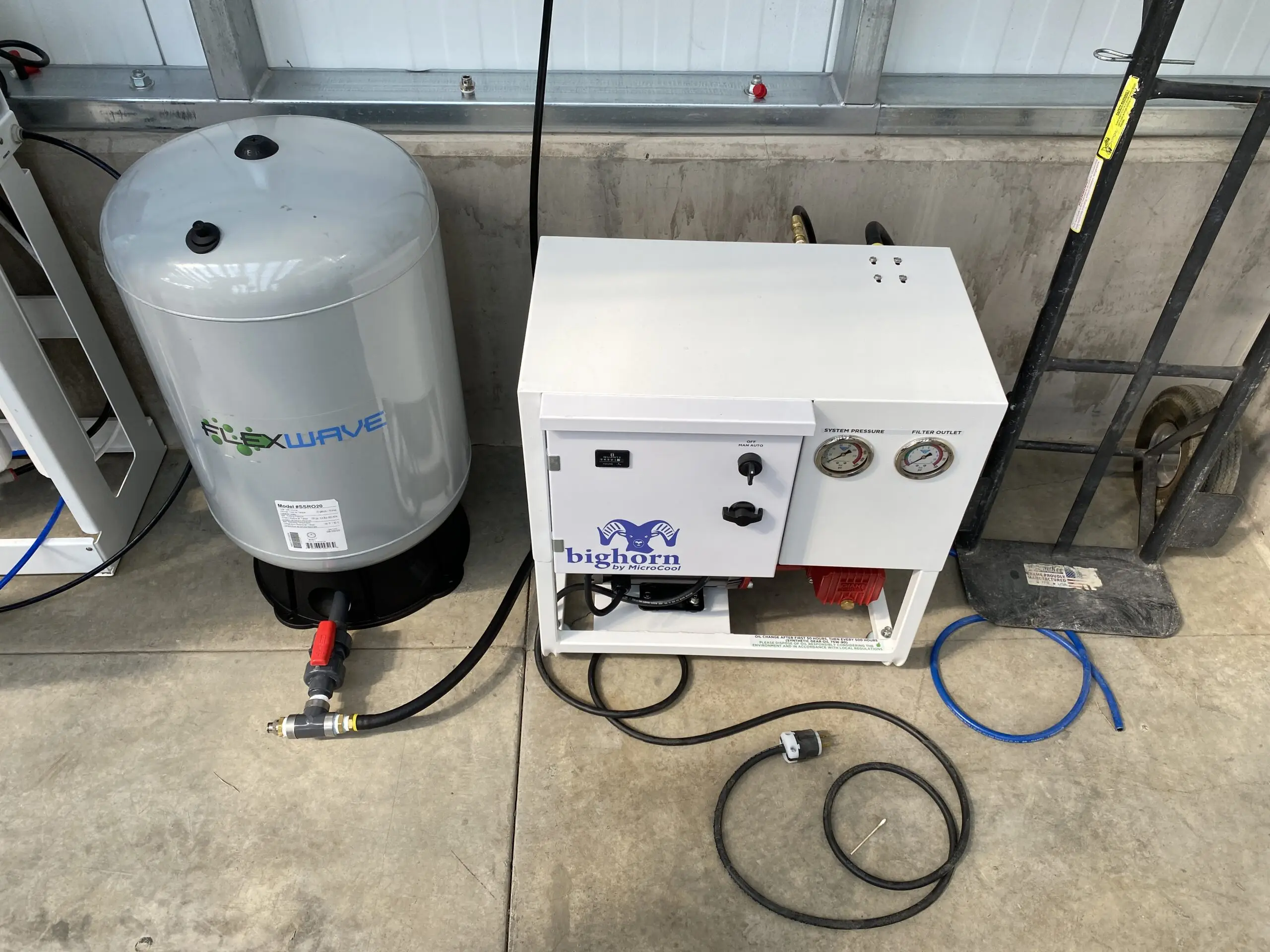 cooling system in greenhouse