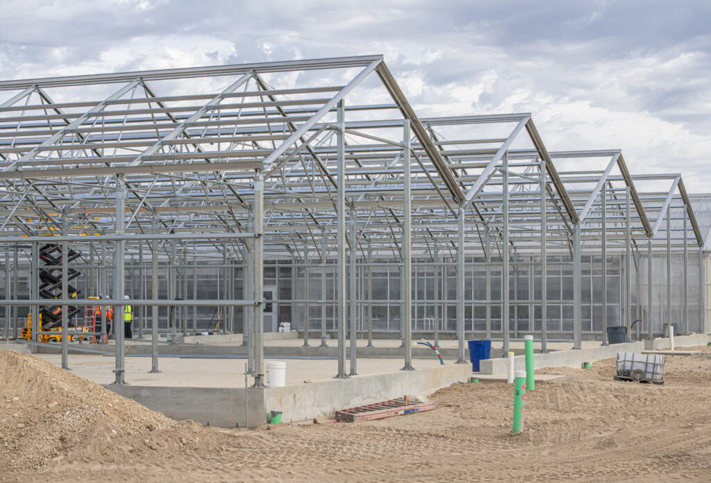 gutter connect greenhouse